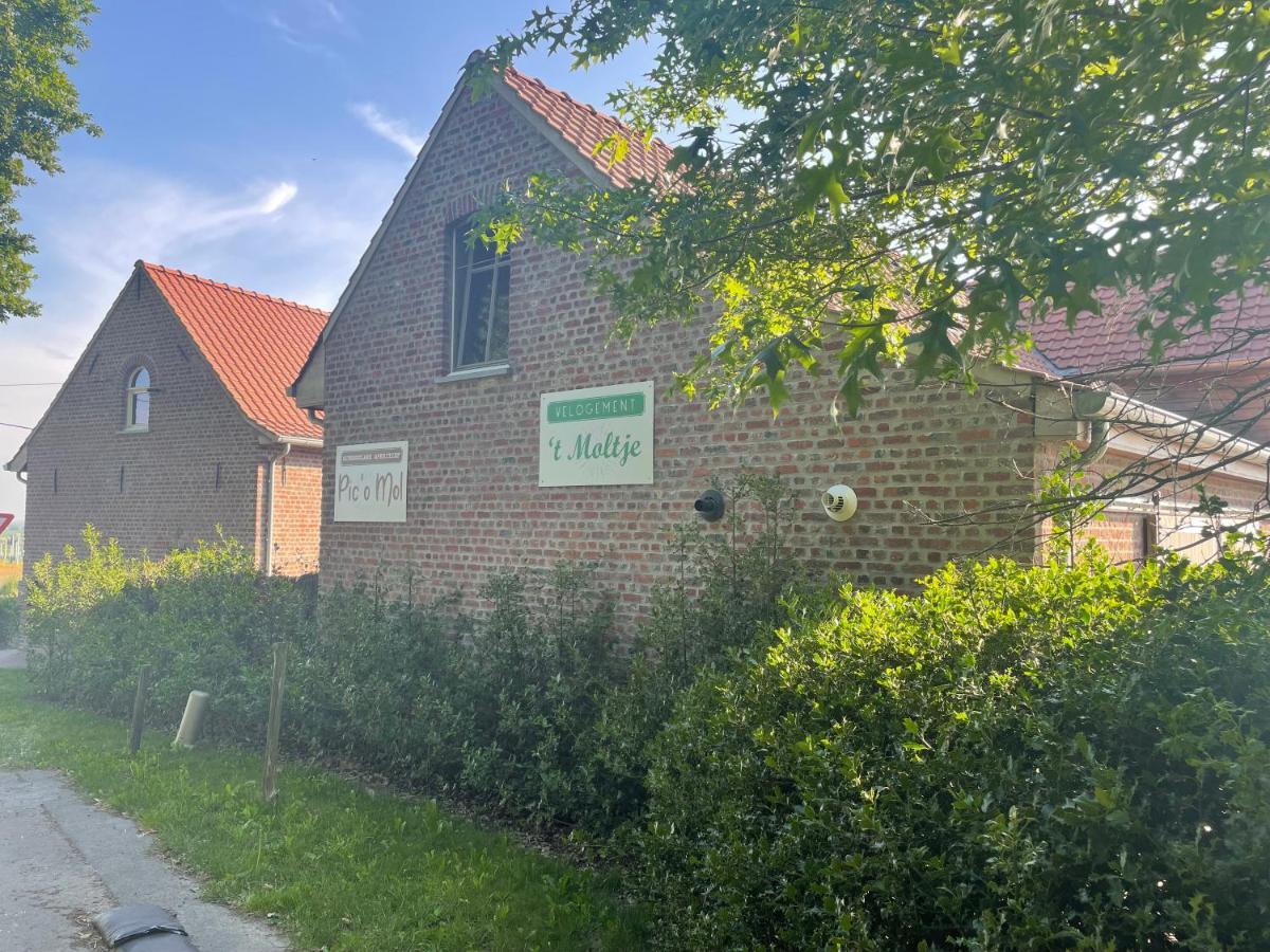 Velogement 'T Moltje Heuvelland Buitenkant foto